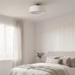 Aura Modern Porcelain Flush Mount Ceiling Light