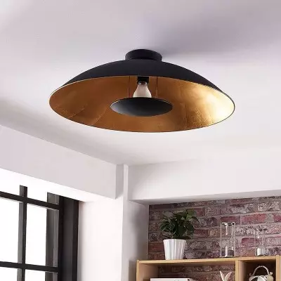 Modern Black-Golden Ceiling Light Modern Black-Golden Ceiling Light