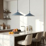 Tegan Scandinavian Cone Shaped Metal Pendant Light