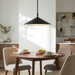 Tegan Scandinavian Cone Shaped Metal Pendant Light
