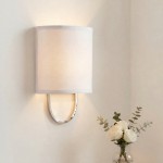 Zylar Modern Metal Fabric Shade Wall Sconce
