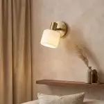 Aura Modern Porcelain Sconce