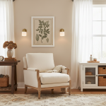 Aura Modern Porcelain Sconce