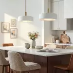 Aura Modern Porcelain Pendant