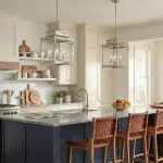 Marcellus Classic Metal Clear Glass Outdoor Lantern Pendant Light