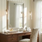 Mica Minimalist Brass Clear Glass Pendant Light