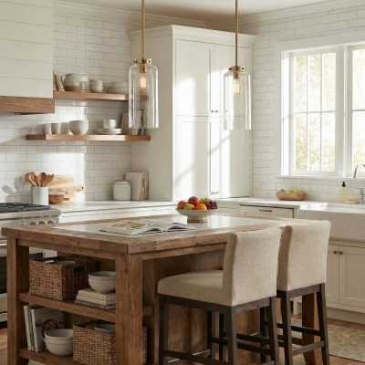 Mica Minimalist Brass Clear Glass Pendant Light