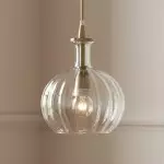 Odalys Luxurious Cylindrical Alabaster Brass Pendant Light