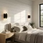 Zeylen Frances Water Ripple Glass Double Tube Sconce