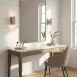 Zeylen Frances Water Ripple Glass Double Tube Sconce