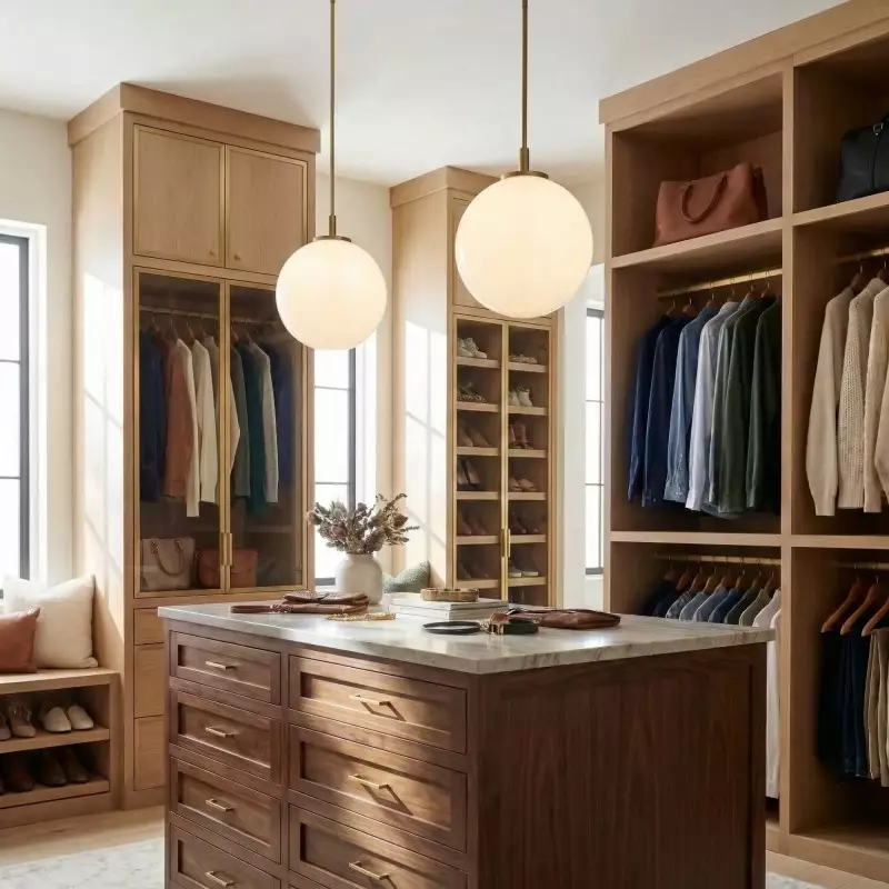 Tate Mid Century White Globe Glass Pendant Light