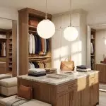 Tate Mid Century White Globe Glass Pendant Light