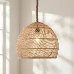 Billie Modern Ribbed Glass Carafe Pendant Light