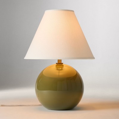 Vaelune Modern Glass Cone Table Lamp