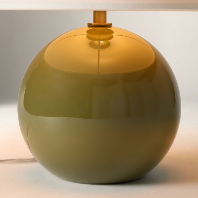 Vaelune Modern Glass Cone Table Lamp