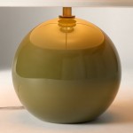 Vaelune Modern Glass Cone Table Lamp