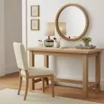 Orithyia Modern Glass Round Table Lamp