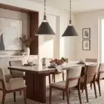 Jules Retro Metal Cone Pendant Light
