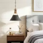 Jules Retro Metal Cone Pendant Light