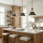 Jules Retro Metal Cone Pendant Light
