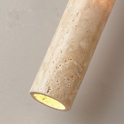 Blair Wabi-Sabi Mini Travertine Pendant Lamp