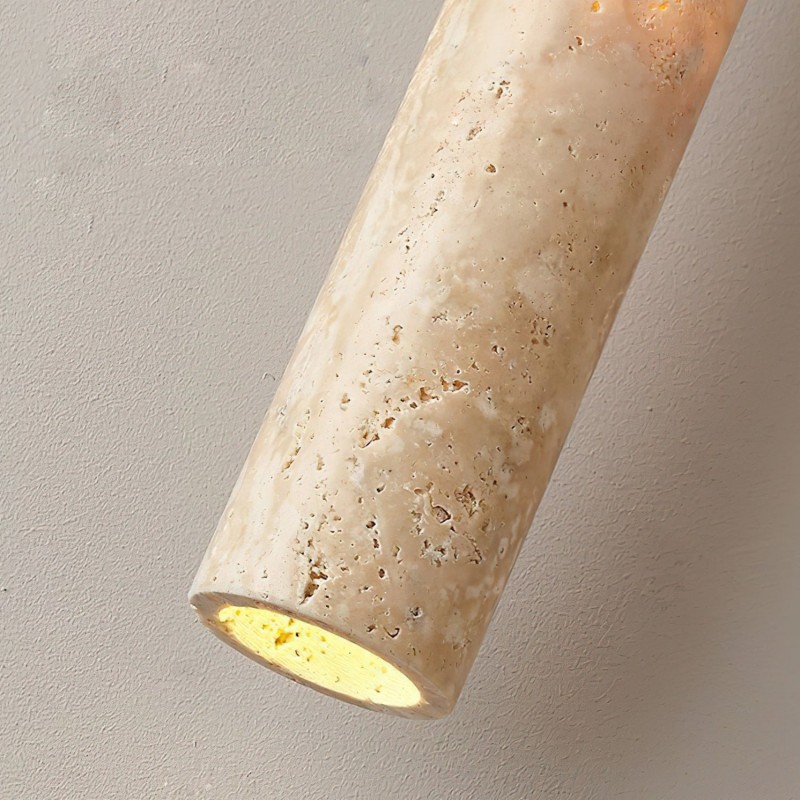 Blair Wabi-Sabi Mini Travertine Pendant Lamp