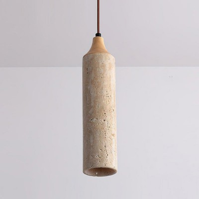 Blair Wabi-Sabi Mini Travertine Pendant Lamp
