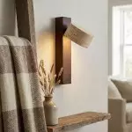 Bennett Wabi-Sabi Round Travertine Wall Light