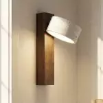 Bennett Wabi-Sabi Round Travertine Wall Light