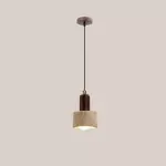 Bowen Wabi-Sabi Mini Travertine Pendant Light