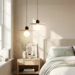 Bowen Wabi-Sabi Mini Travertine Pendant Light