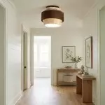 Caspar Minimalist Travertine Retro Ceiling Light