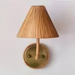 Vovizy Farmhouse Double Mallory Crystal Sconce