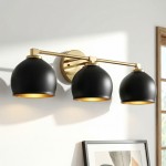 Conrad Vintage 3 Heads Bellflower Glass Wall Sconce