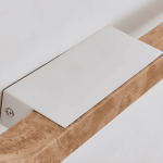 Jarvis Minimalist Travertine Linear LED Wall Lamp
