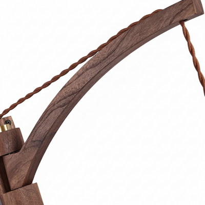 Josiah Modern Solid Wood Travertine Wall Lamp