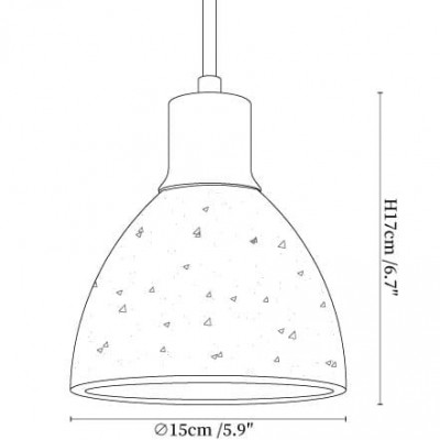 Kurtis Minimalist Travertine Dome Pendant Light