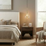 Clarke Minimalist Teardrop Glass Pendant Light