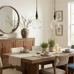 Clarke Minimalist Teardrop Glass Pendant Light