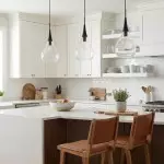 Clarke Minimalist Teardrop Glass Pendant Light