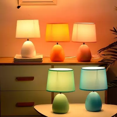 Colorful Ceramic Table Lamp Colorful Ceramic Table Lamp