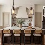 Eryxis Industrial Vintage Iron Glass Jar Pendant Light