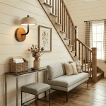 Analeigh Modern Travertine Dome Wall Sconce