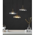 Classic glass pendant lamp