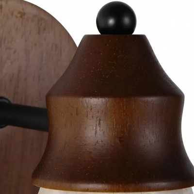 Jericho Minimalist Travertine Tapered Wall Light