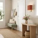 Ondine Modern Linen Fabric Shade Wall Sconce