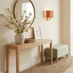 Ondine Modern Linen Fabric Shade Wall Sconce