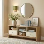 Ondine Modern Linen Fabric Shade Wall Sconce