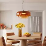 Zaire Bowl Shaped Layer Stained Glass Pendant Light