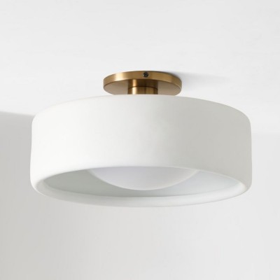 copy of Aura Modern Porcelain Flush Mount Ceiling Light